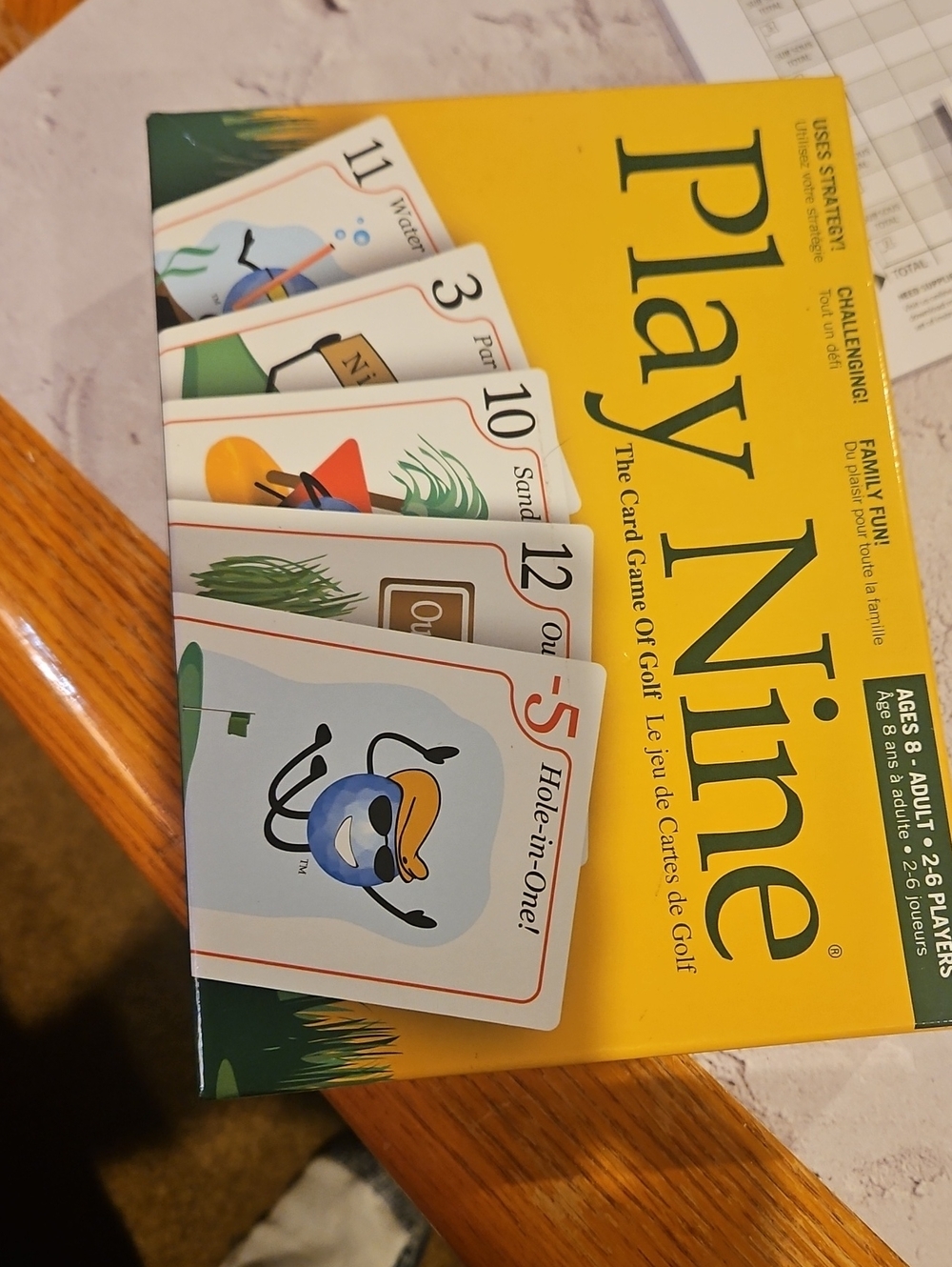🌟3/$25🌟Play Nine is a card game themed around golf